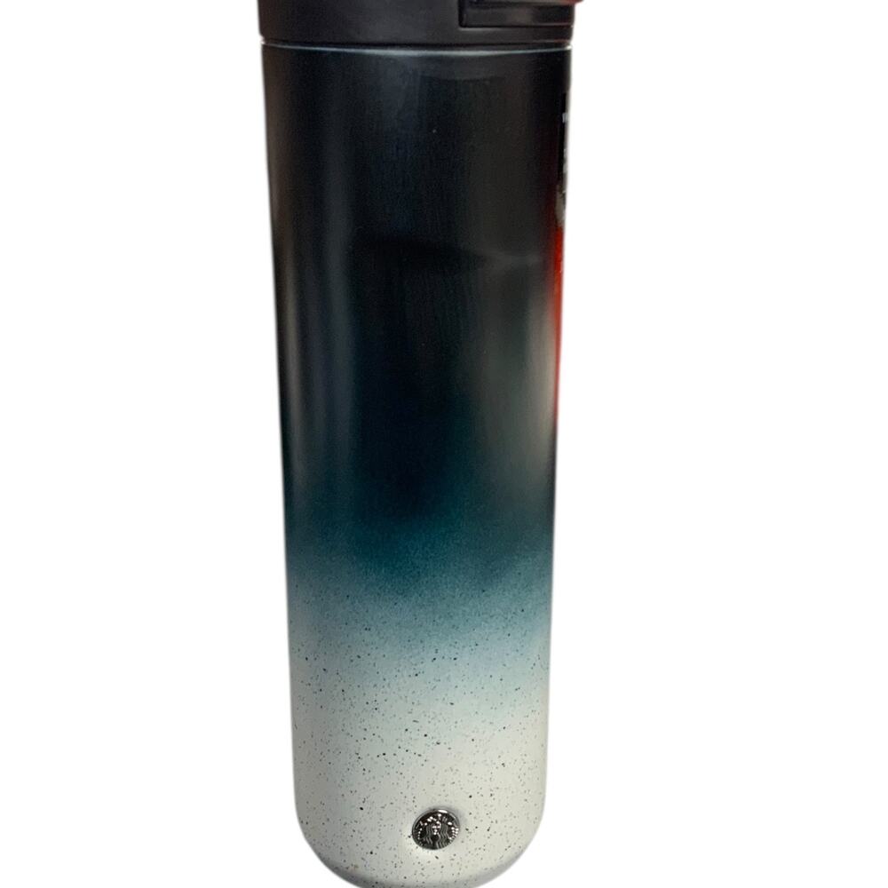 Starbucks Retired Vacuum Insulated Tumbler 20oz Teal Ombre Speckled NWT Siren